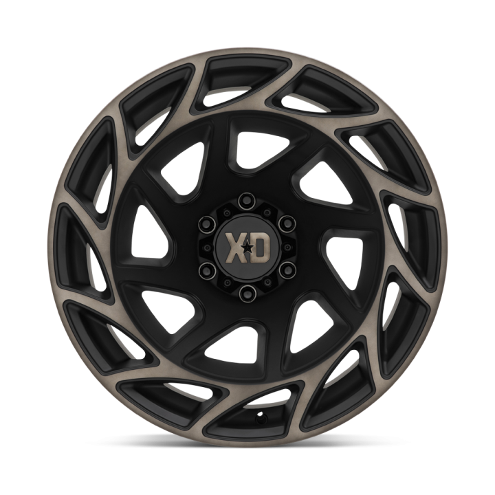 Jantă de Aluminiu, XD Series XD860 ONSLAUGHT, 20x12.0, ET -44, 6x135, 87.1, Negru - EDK.ro