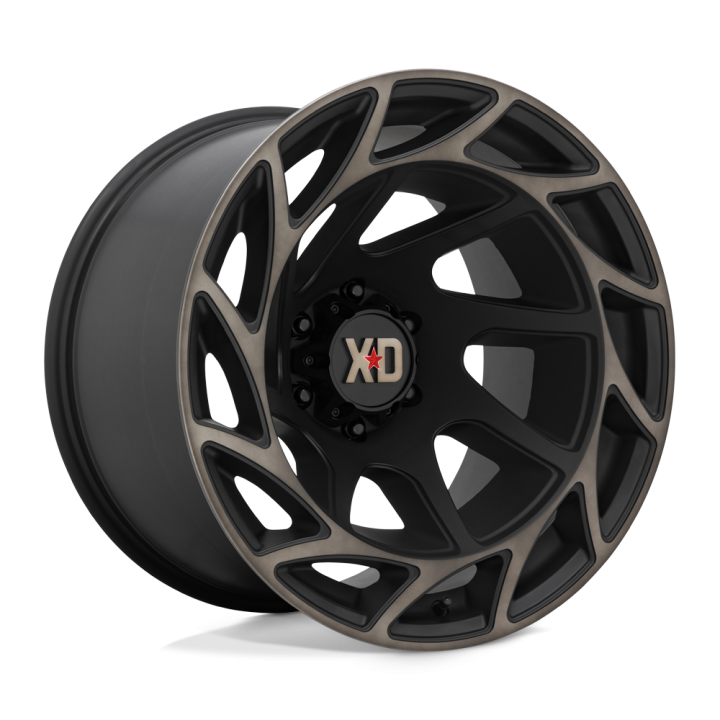 Jantă de Aluminiu, XD Series XD860 ONSLAUGHT, 20x12.0, ET -44, 6x135, 87.1, Negru - EDK.ro