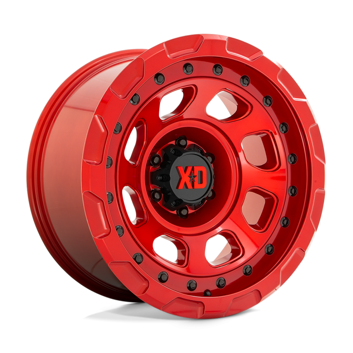Alloy Wheel, XD Series XD861 STORM, 20x9.0, ET 18, 6x135, 87.1, Red - EDK.ro