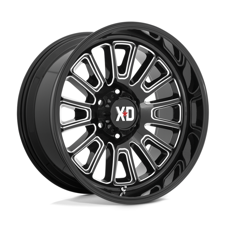 Jantă de Aluminiu, XD Series XD864 ROVER, 22x12.0, ET -44, 6x135, 87.1, Negru - EDK.ro