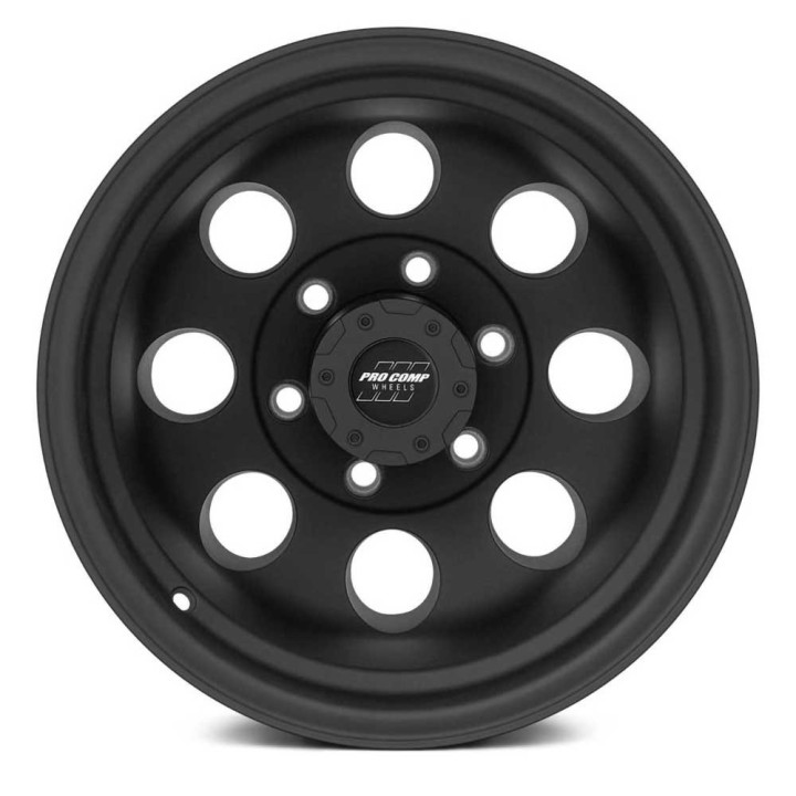 Jantă de Aluminiu, Pro Comp 7069, 16x8.0, ET -12, 6x139.7, 108, Negru - EDK.ro