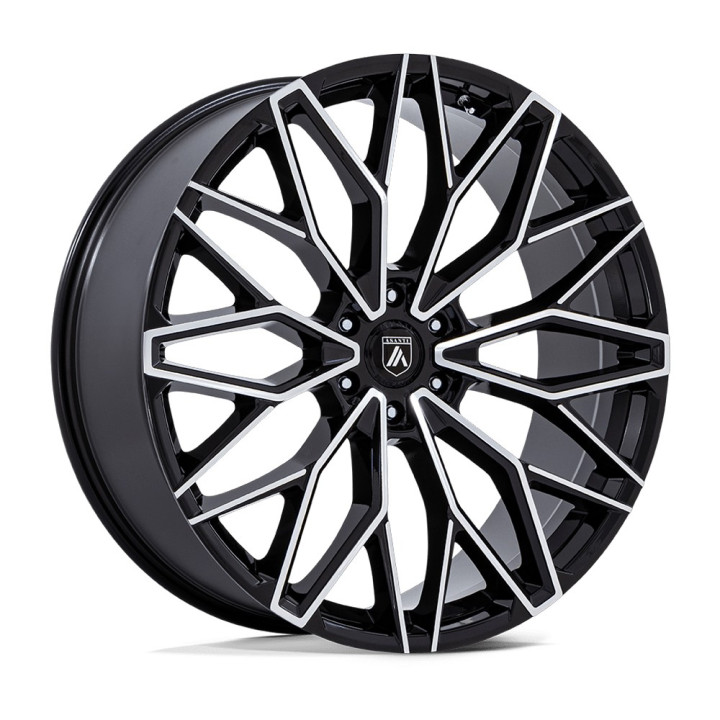 Alloy Wheel, Asanti AB050 MOGUL 6, 22x9.5, ET 25, 6x139.7, 106.1, Black - EDK.ro