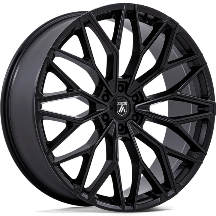 Jantă de Aluminiu, Asanti AB050 MOGUL 6, 24x10.0, ET 30, 6x139.7, 106.1, Negru - EDK.ro