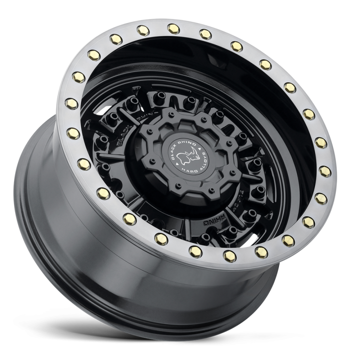 Alloy Wheel, Black Rhino ABRAMS, 18x9.5, ET -18, 6x139.7, 112.1, Black - EDK.ro