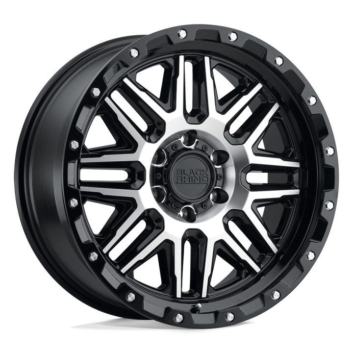 Jantă de Aluminiu, Black Rhino ALAMO, 20x9.0, ET 12, 6x139.7, 112.1, Negru - EDK.ro