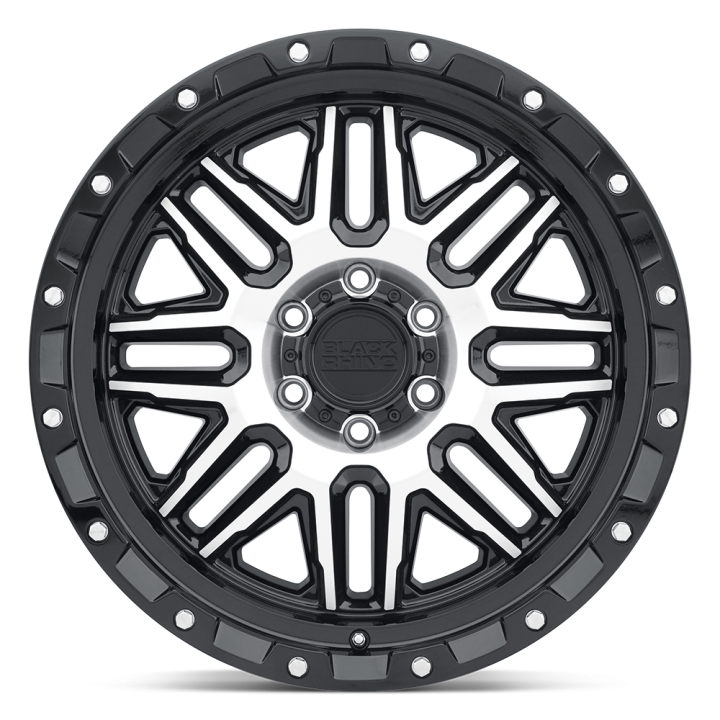 Jantă de Aluminiu, Black Rhino ALAMO, 20x9.0, ET 12, 6x139.7, 112.1, Negru - EDK.ro