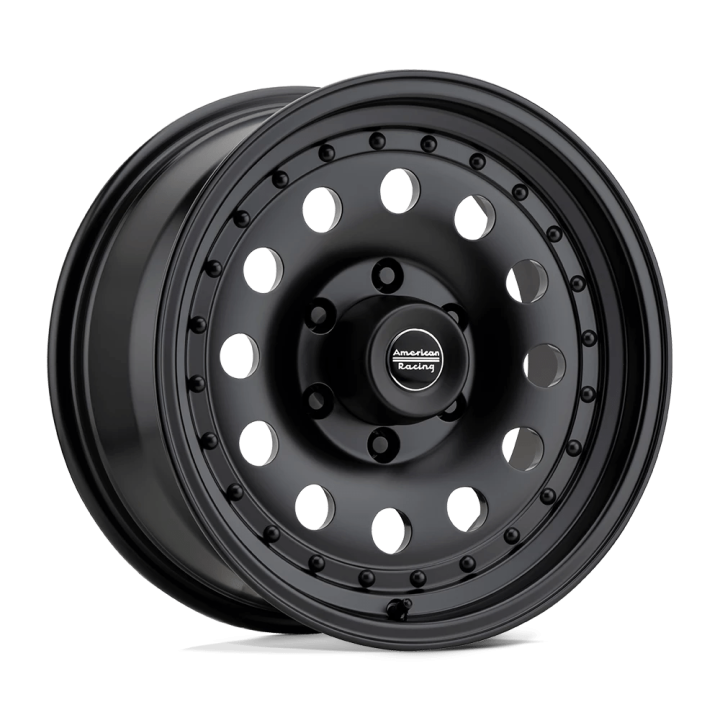 Jantă de Aluminiu, American Racing AR62 OUTLAW II, 16x8.0, ET 25, 6x139.7, 78.1, Negru - EDK.ro