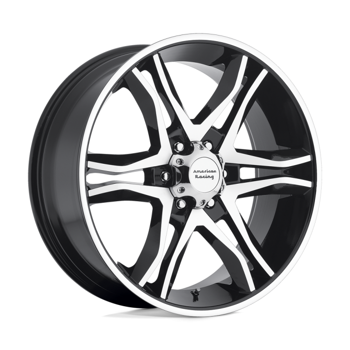 Alloy Wheel, American Racing AR893 MAINLINE, 20x8.5, ET 35, 6x139.7, 106.1, Black - EDK.ro