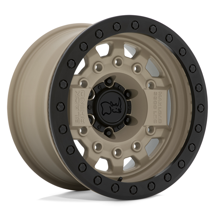 Jantă de Aluminiu, Black Rhino AVENGER Beadlock, 17x8.5, ET -30, 6x139.7, 112.1, Negru - EDK.ro