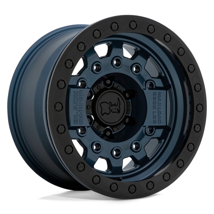 Alloy Wheel, Black Rhino AVENGER Beadlock, 17x8.5, ET 0, 6x139.7, 112.1, Black - EDK.ro