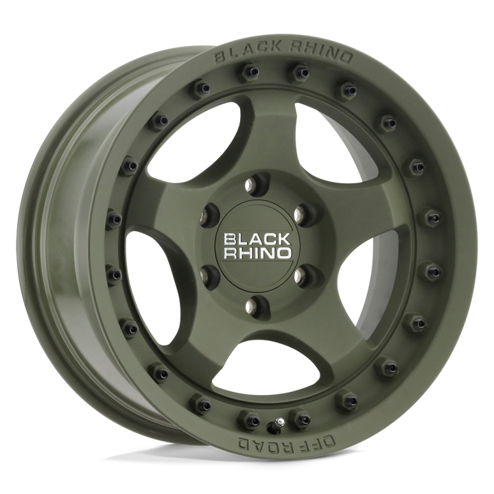 Jantă de Aluminiu, Black Rhino BANTAM, 18x9.0, ET 12, 6x139.7, 112.1, Verde - EDK.ro