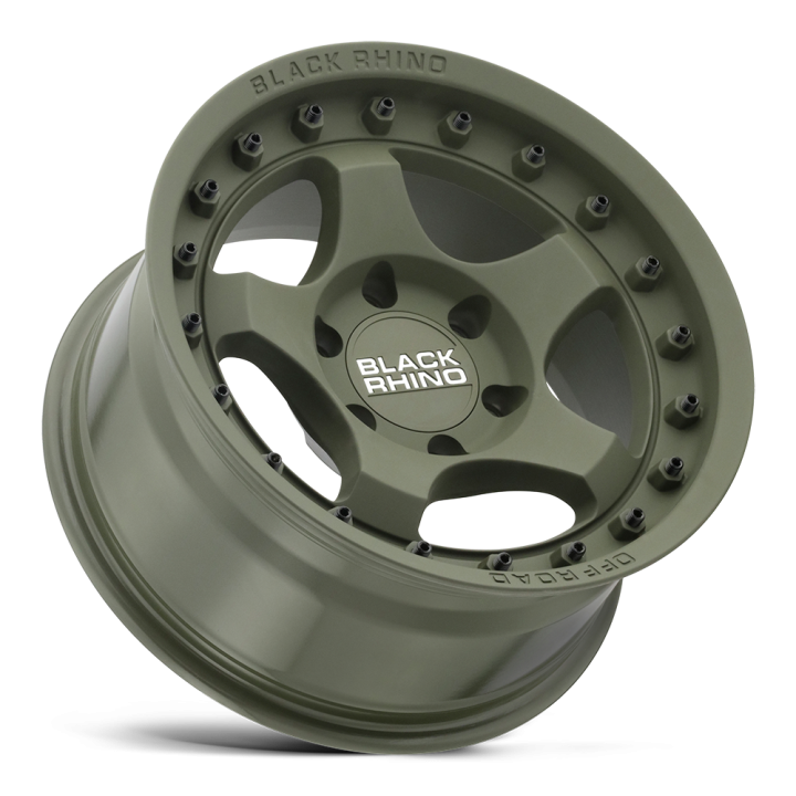 Jantă de Aluminiu, Black Rhino BANTAM, 18x9.0, ET 12, 6x139.7, 112.1, Verde - EDK.ro