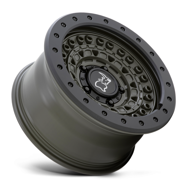 Alloy Wheel, Black Rhino BARRICADE, 18x9.0, ET -18, 6x139.7, 112.1, Black - EDK.ro