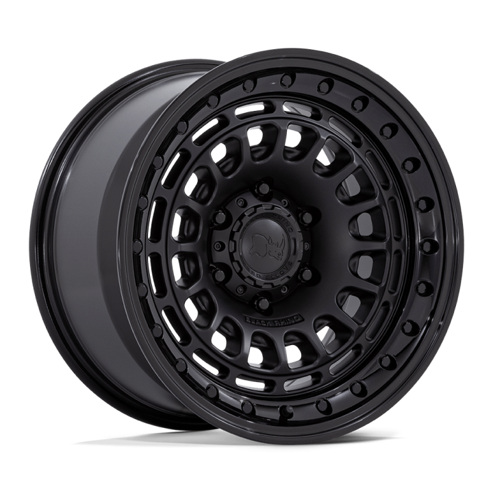 Jantă de Aluminiu, Black Rhino BR014 SAHARA, 17x9.0, ET 0, 6x139.7, 106.1, Negru - EDK.ro