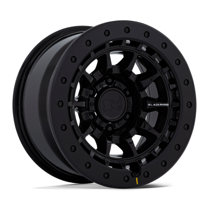 Alloy Wheel, Black Rhino BR016 TUSK, 17x8.5, ET -10, 6x139.7, 106.1, Black - EDK.ro