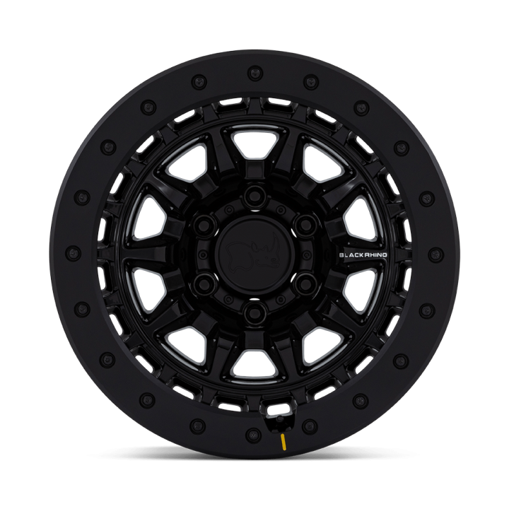 Alloy Wheel, Black Rhino BR016 TUSK, 17x8.5, ET 0, 6x139.7, 106.1, Black - EDK.ro