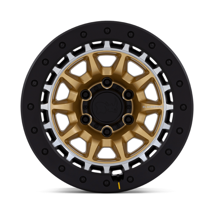 Alloy Wheel, Black Rhino BR016 TUSK, 17x8.5, ET -10, 6x139.7, 106.1, Black - EDK.ro