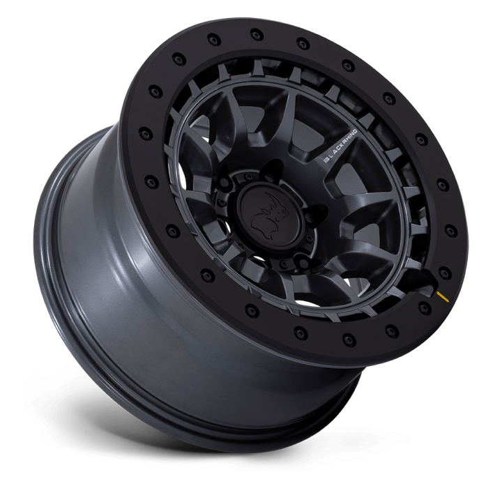Alloy Wheel, Black Rhino BR016 TUSK, 17x8.5, ET -10, 6x139.7, 106.1, Black - EDK.ro