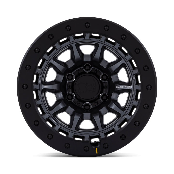 Alloy Wheel, Black Rhino BR016 TUSK, 17x8.5, ET -10, 6x139.7, 106.1, Black - EDK.ro