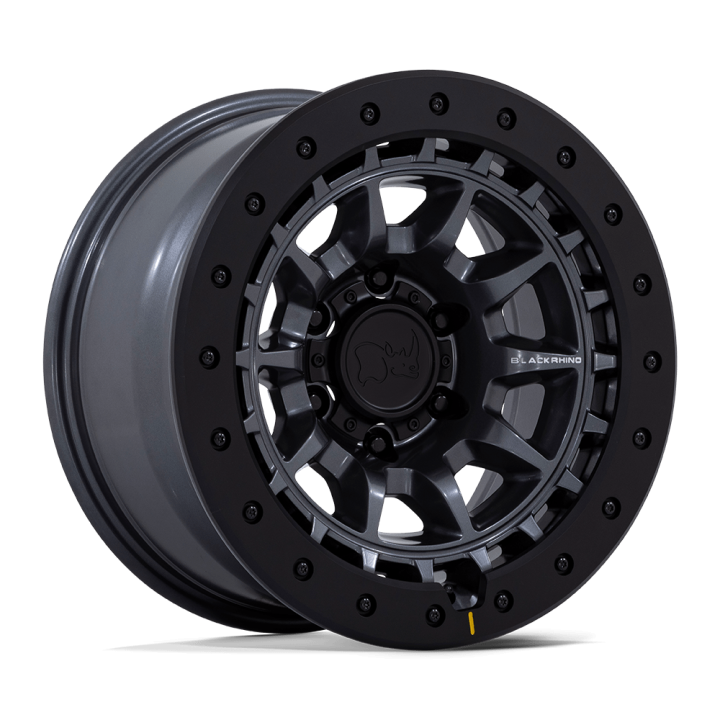 Alloy Wheel, Black Rhino BR016 TUSK, 17x8.5, ET 0, 6x139.7, 106.1, Black - EDK.ro