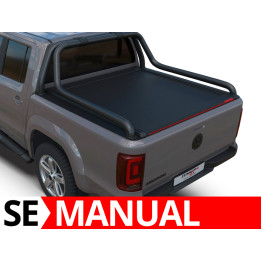 Manual Roll Top Tonneau Bed Cover, Tessera 4x4 SE, Volkswagen Amarok Canyon 2010 - 2022 - EDK.ro