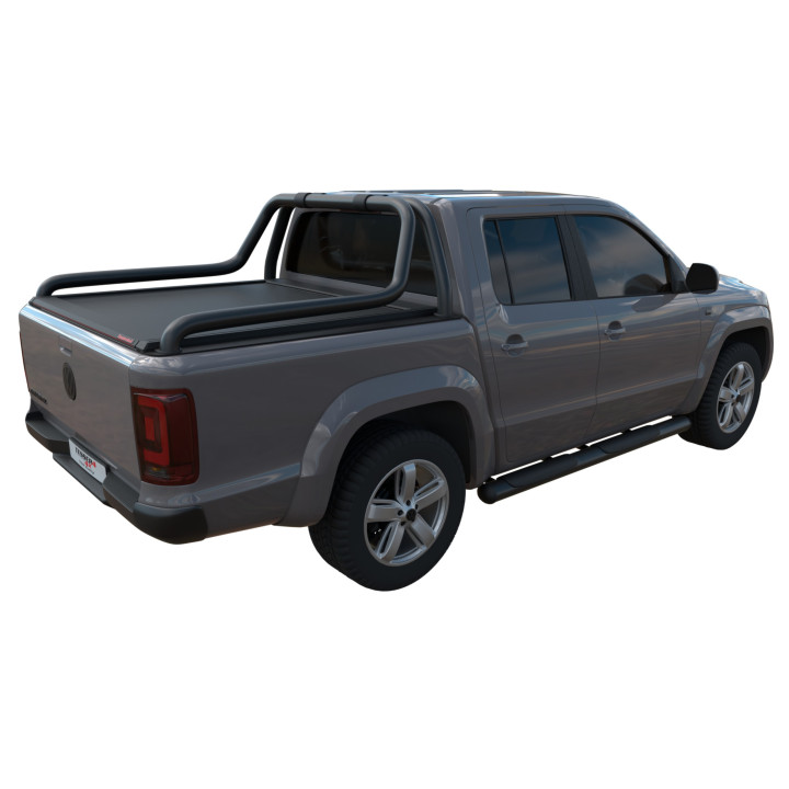 Manual Roll Top Tonneau Bed Cover, Tessera 4x4 SE, Volkswagen Amarok Canyon 2010 - 2022 - EDK.ro
