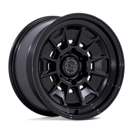Jantă de Aluminiu, Black Rhino BR021 MONDO, 17x9.0, ET -38, 6x139.7, 106.1, Negru - EDK.ro