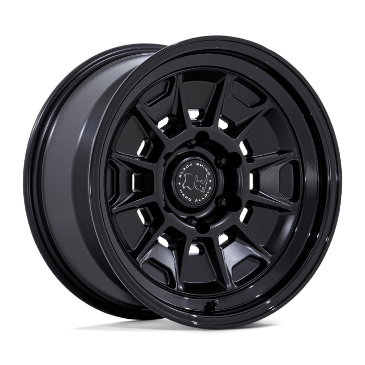 Jantă de Aluminiu, Black Rhino BR021 MONDO, 17x9.0, ET -38, 6x139.7, 106.1, Negru - EDK.ro