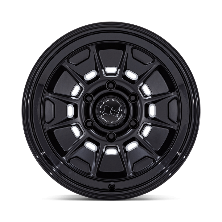 Jantă de Aluminiu, Black Rhino BR021 MONDO, 17x8.5, ET -10, 6x139.7, 106.1, Negru - EDK.ro