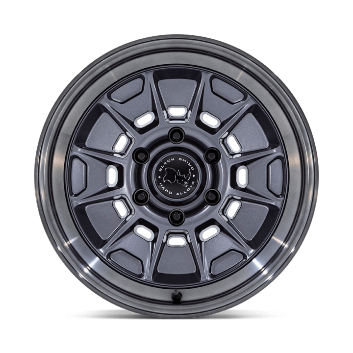 Alloy Wheel, Black Rhino BR021 MONDO, 18x9.0, ET 12, 6x139.7, 106.1, Gunmetal - EDK.ro