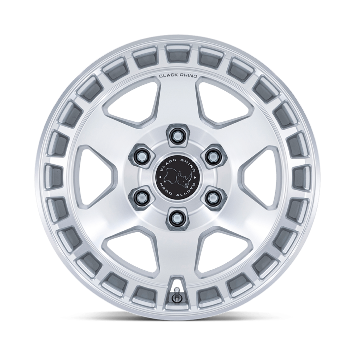 Alloy Wheel, Black Rhino BR022 BAHARI, 17x8.5, ET 25, 6x139.7, 106.1, Silver - EDK.ro
