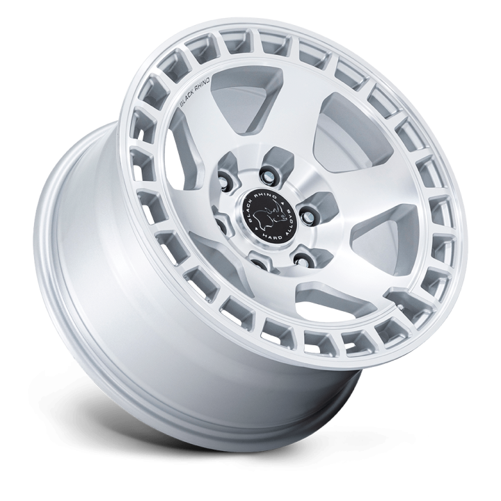 Alloy Wheel, Black Rhino BR022 BAHARI, 17x8.5, ET 25, 6x139.7, 106.1, Silver - EDK.ro