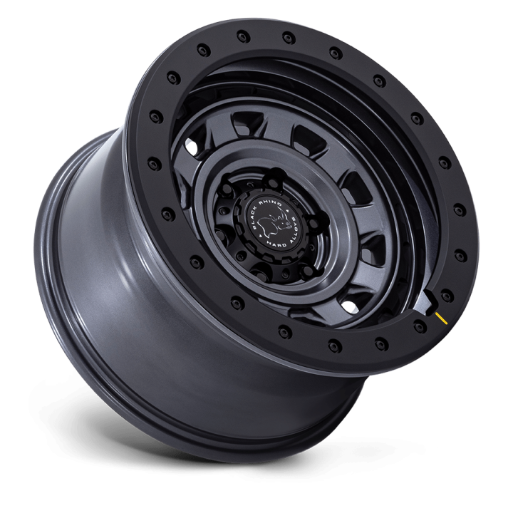 Jantă de Aluminiu, Black Rhino BR023 XPLORER, 17x9.0, ET 1, 6x139.7, 106.1, Negru - EDK.ro