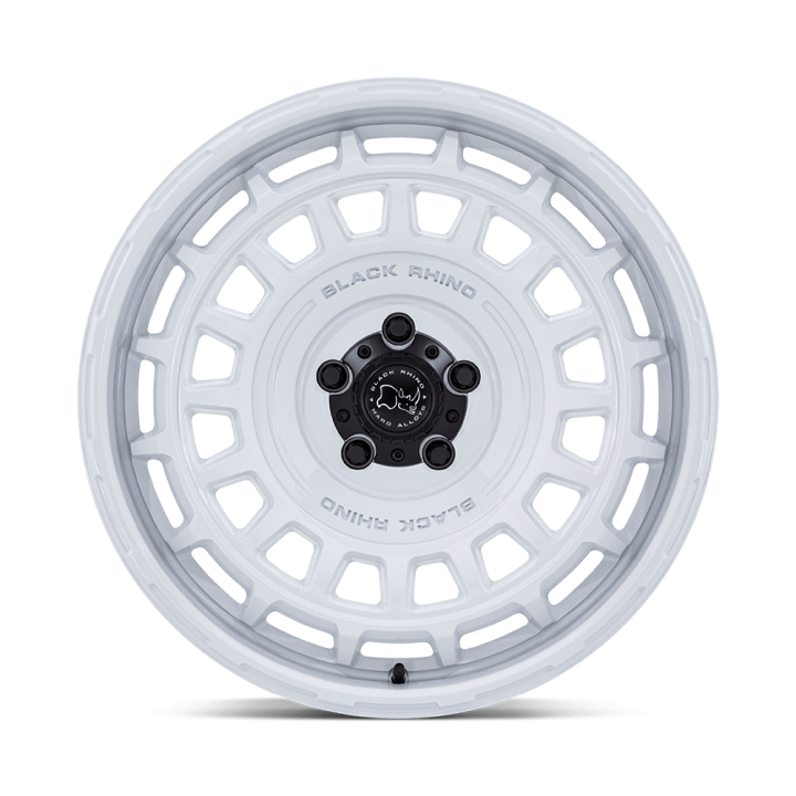 Jantă de Aluminiu, Black Rhino BR024 AWOL, 17x8.5, ET 10, 6x139.7, 106.1, Alb - EDK.ro