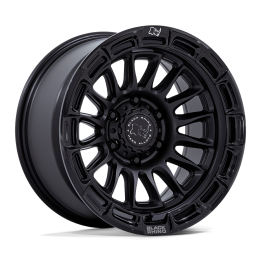 Jantă de Aluminiu, Black Rhino BR025 RIVAL, 17x9.0, ET 1, 6x139.7, 106.1, Negru - EDK.ro