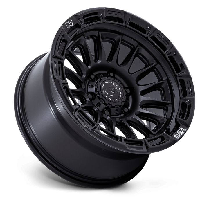 Alloy Wheel, Black Rhino BR025 RIVAL, 17x9.0, ET 1, 6x139.7, 106.1, Black - EDK.ro