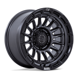 Jantă de Aluminiu, Black Rhino BR025 RIVAL, 17x9.0, ET 1, 6x139.7, 106.1, Negru - EDK.ro