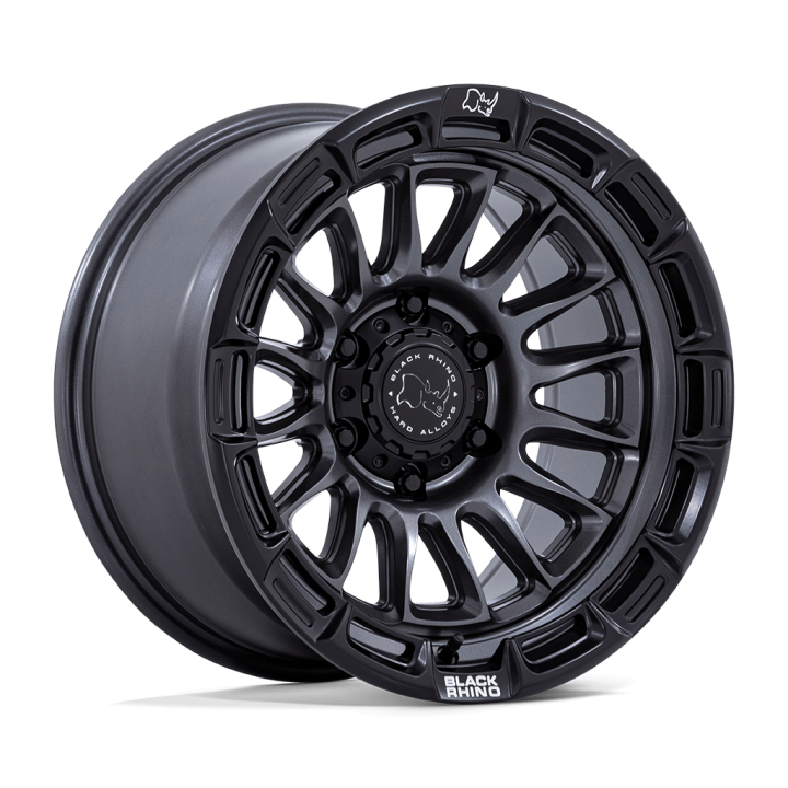 Alloy Wheel, Black Rhino BR025 RIVAL, 20x9.0, ET 1, 6x139.7, 106.1, Black - EDK.ro