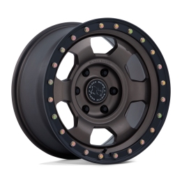 Alloy Wheel, Black Rhino BR029 TROOPER, 17x8.5, ET 0, 6x139.7, 106.1, Black - EDK.ro