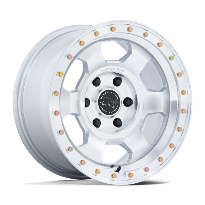 Alloy Wheel, Black Rhino BR029 TROOPER, 17x8.5, ET -10, 6x139.7, 106.1, Silver - EDK.ro