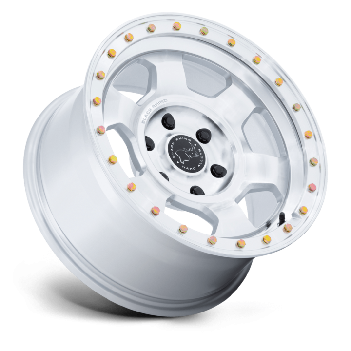 Jantă de Aluminiu, Black Rhino BR029 TROOPER, 17x8.5, ET 25, 6x139.7, 106.1, Argintiu - EDK.ro