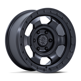 Jantă de Aluminiu, Black Rhino BR029 TROOPER, 17x8.5, ET 25, 6x139.7, 106.1, Negru - EDK.ro