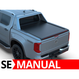 Manual Roll Top Tonneau Bed Cover, Tessera 4x4 SE, Volkswagen Amarok Aventura 2023 - Present - EDK.ro