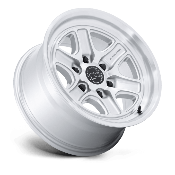 Alloy Wheel, Black Rhino BR032 ECHO, 17x8.5, ET 25, 6x139.7, 106.1, Silver - EDK.ro