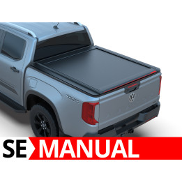 Manual Roll Top Tonneau Bed Cover, Tessera 4x4 SE, Volkswagen Amarok Lifestyle 2023 - Present - EDK.ro