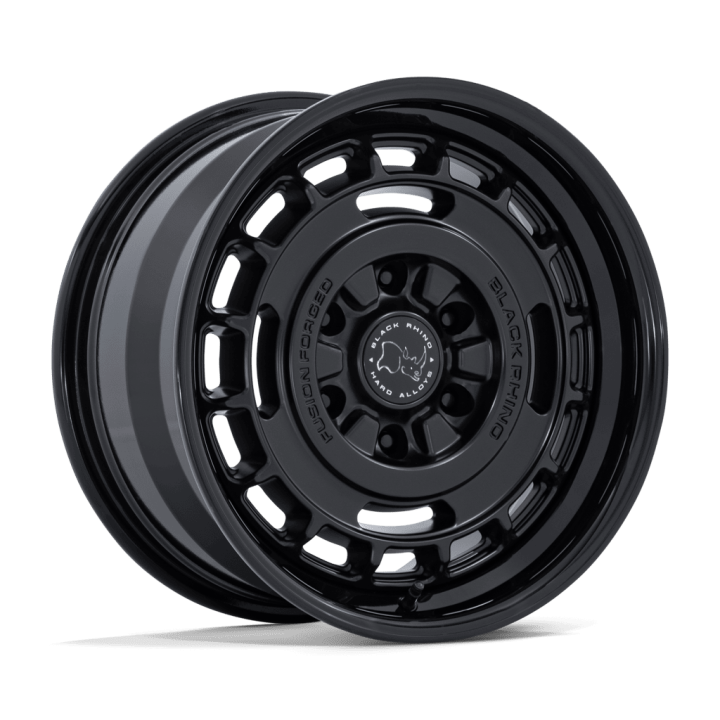 Alloy Wheel, Black Rhino BR600 VAGABOND, 17x8.5, ET 0, 6x139.7, 106.1, Black - EDK.ro