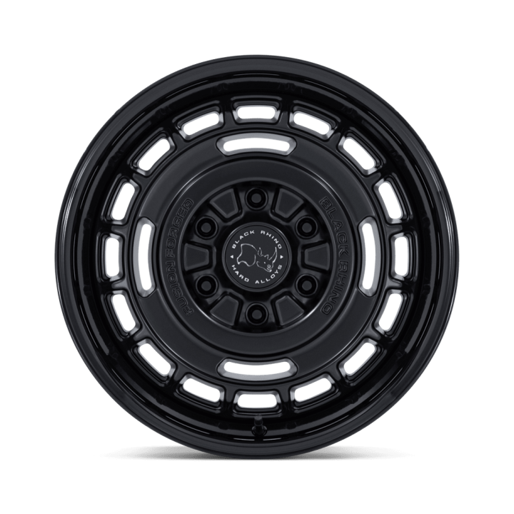 Jantă de Aluminiu, Black Rhino BR600 VAGABOND, 17x8.5, ET 0, 6x139.7, 106.1, Negru - EDK.ro