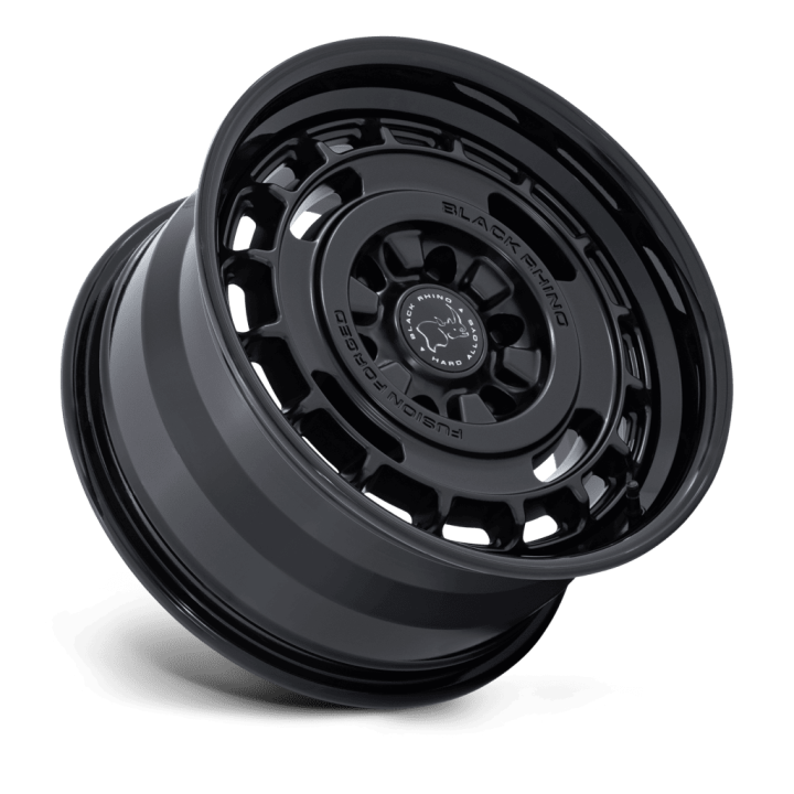 Alloy Wheel, Black Rhino BR600 VAGABOND, 17x8.5, ET 0, 6x139.7, 106.1, Black - EDK.ro