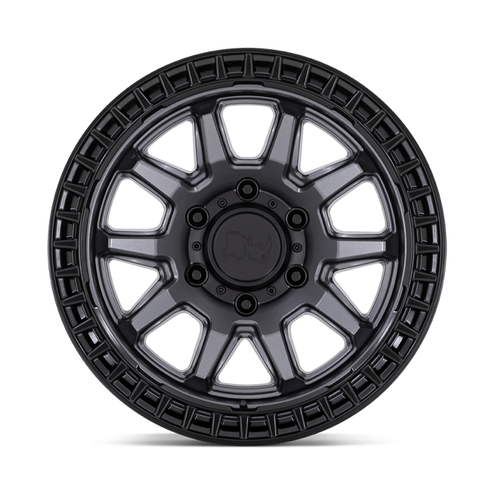 Alloy Wheel, Black Rhino CALICO, 17x8.5, ET 0, 6x139.7, 106.1, Black - EDK.ro