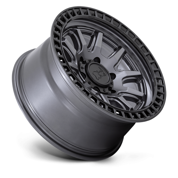 Alloy Wheel, Black Rhino CALICO, 20x9.0, ET 0, 6x139.7, 106.1, Black - EDK.ro